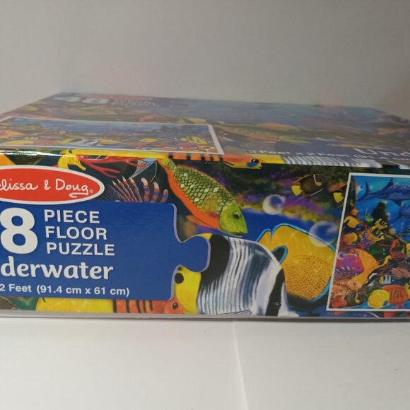 Melissa & Doug 48 Piece Floor Puzzle "Underwater" Aquatic Puzzle - Picture 8 of 8